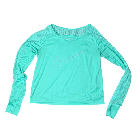 Nike Dri Fit Running Longsleeve Sise M - Picture 2 of 6